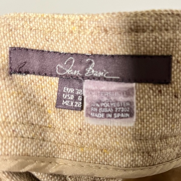 Jean Pascale Women’s Wool-Blend Wide-Leg Cropped Pants, Size 6, Made in Spain - Picture 2 of 10